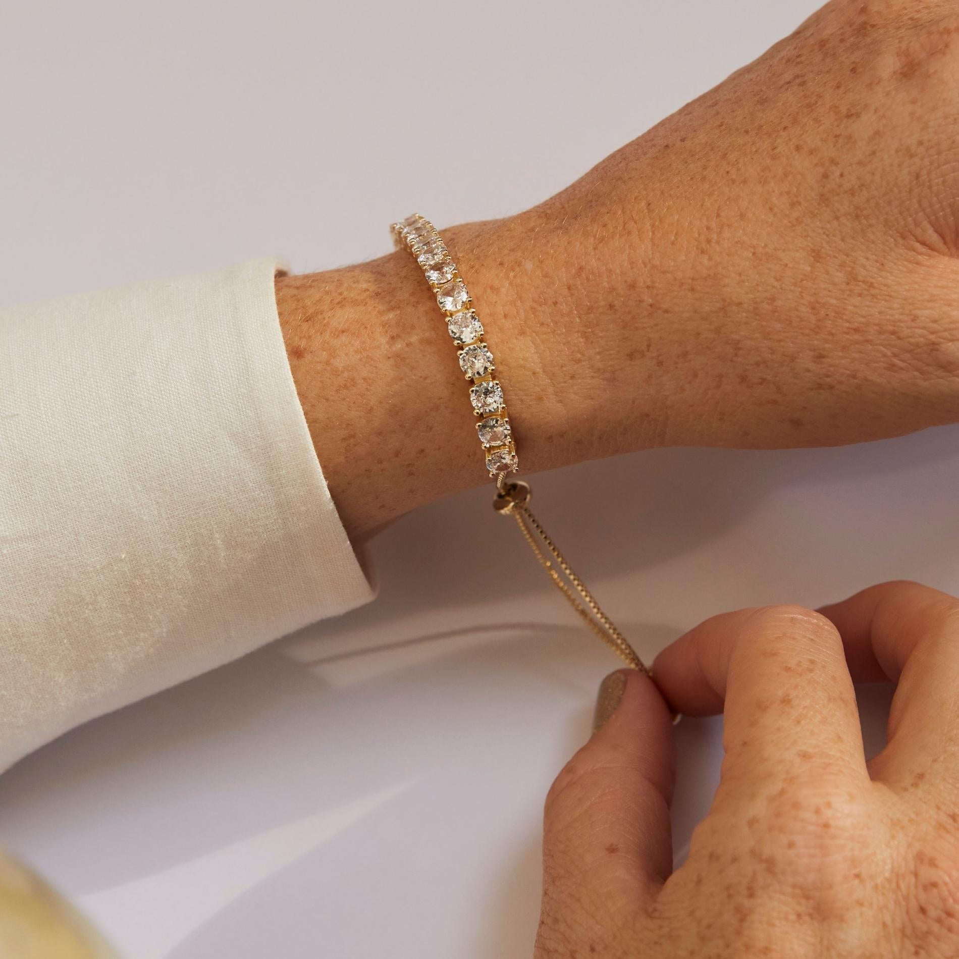 Brazalete slider full cristales SOPHIE CROWN