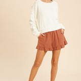 CHOMPA PUNTO IVORY SOPHIE CROWN