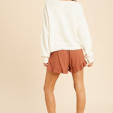 CHOMPA PUNTO IVORY SOPHIE CROWN