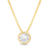 COLLAR PUNTO DE LUZ GOLD