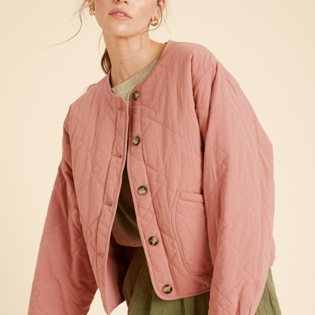 Casaca Puffer Clay SOPHIE CROWN