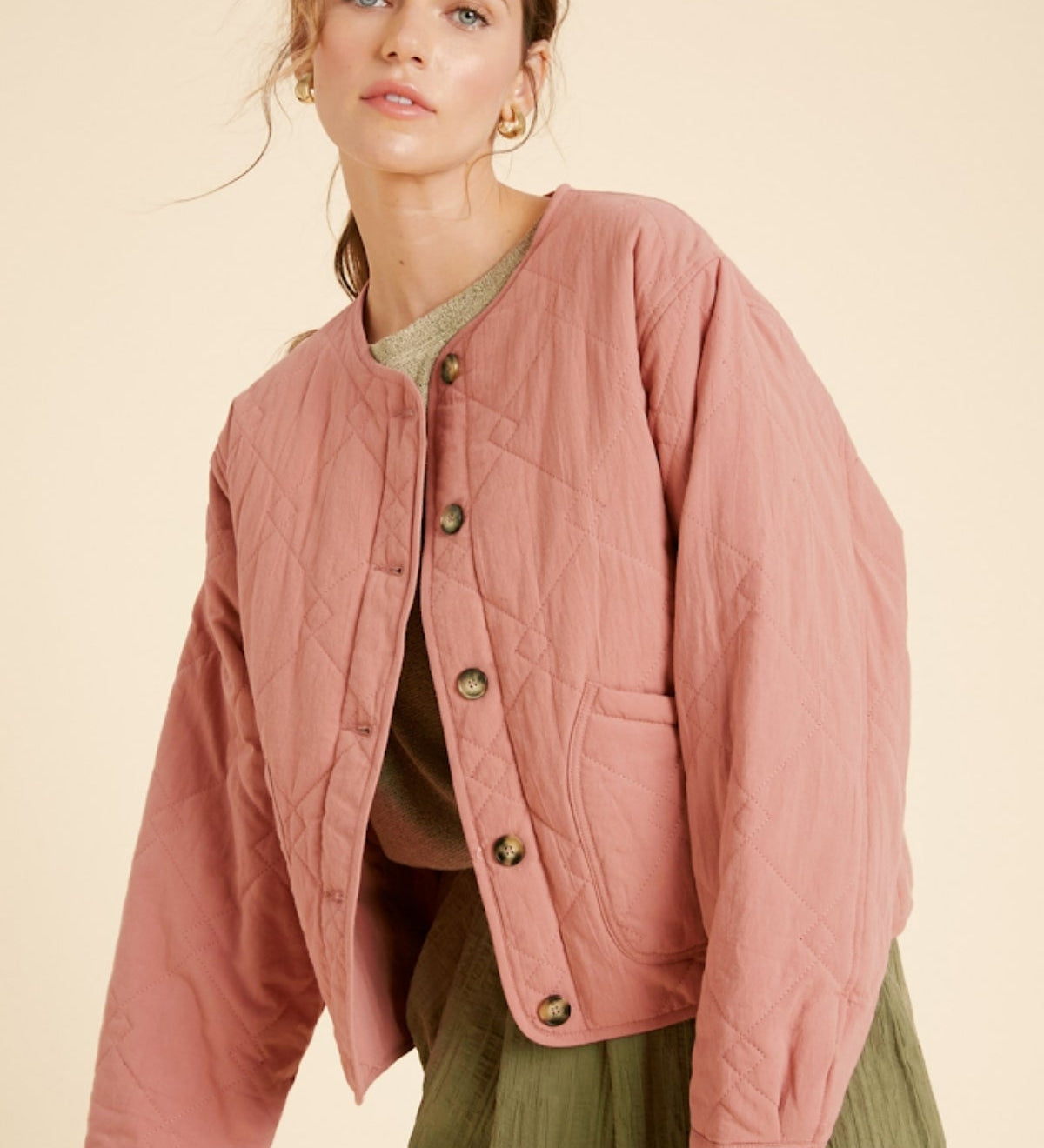 Casaca Puffer Clay SOPHIE CROWN