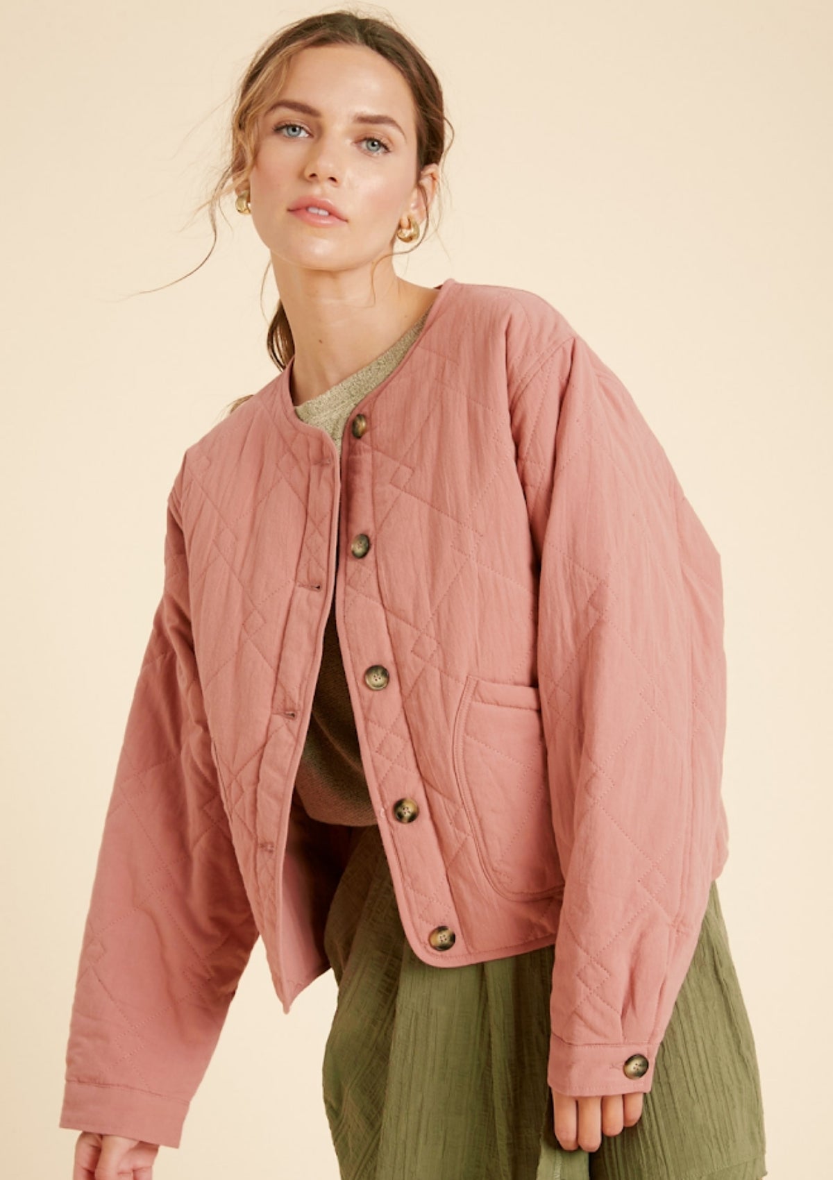 Casaca Puffer Clay SOPHIE CROWN