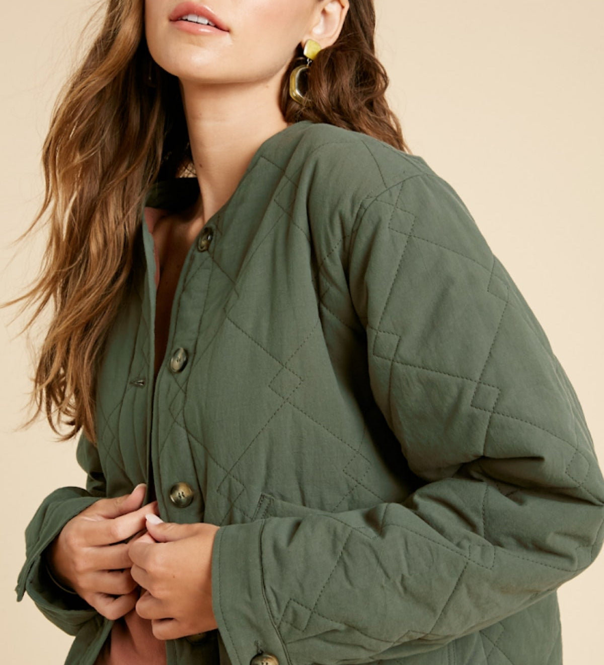 Casaca Puffer Green SOPHIE CROWN