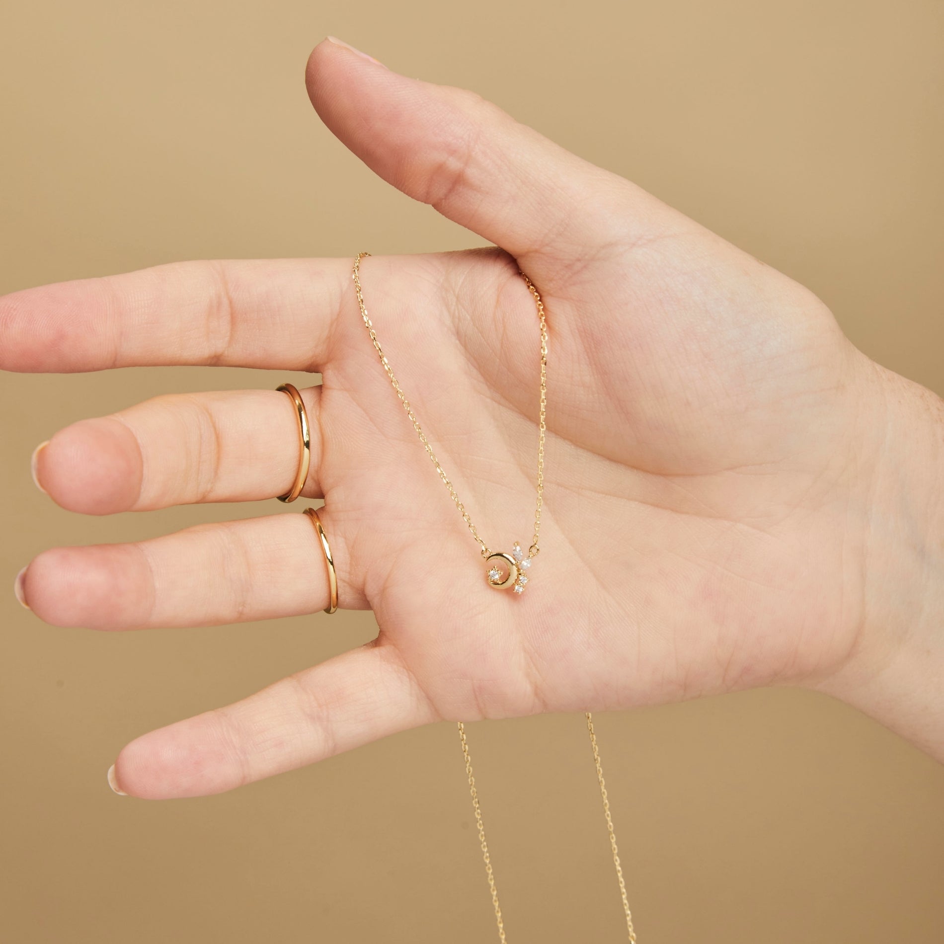 Collar Minimal Moon SOPHIE CROWN