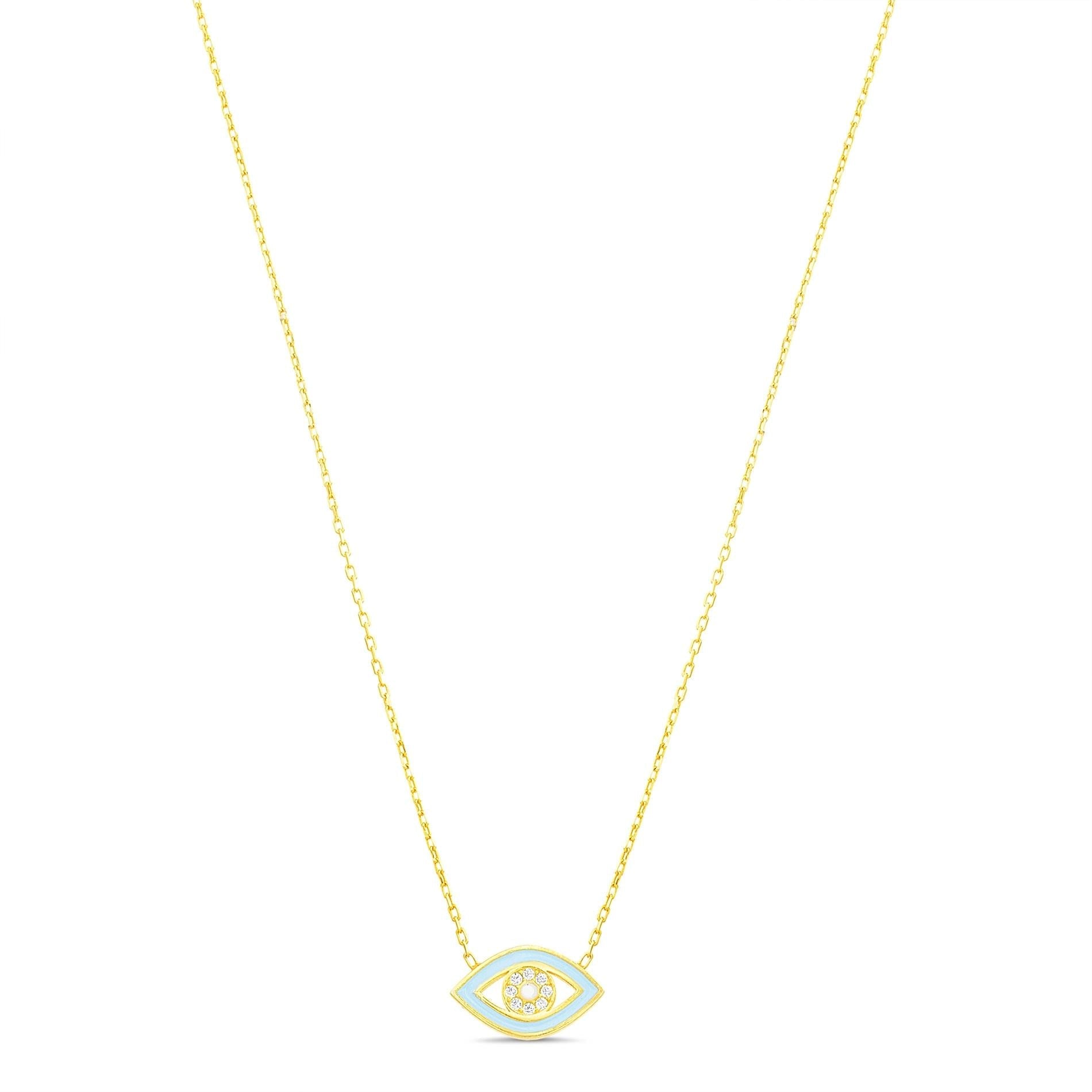 Collar Ojo Turquesa SOPHIE CROWN