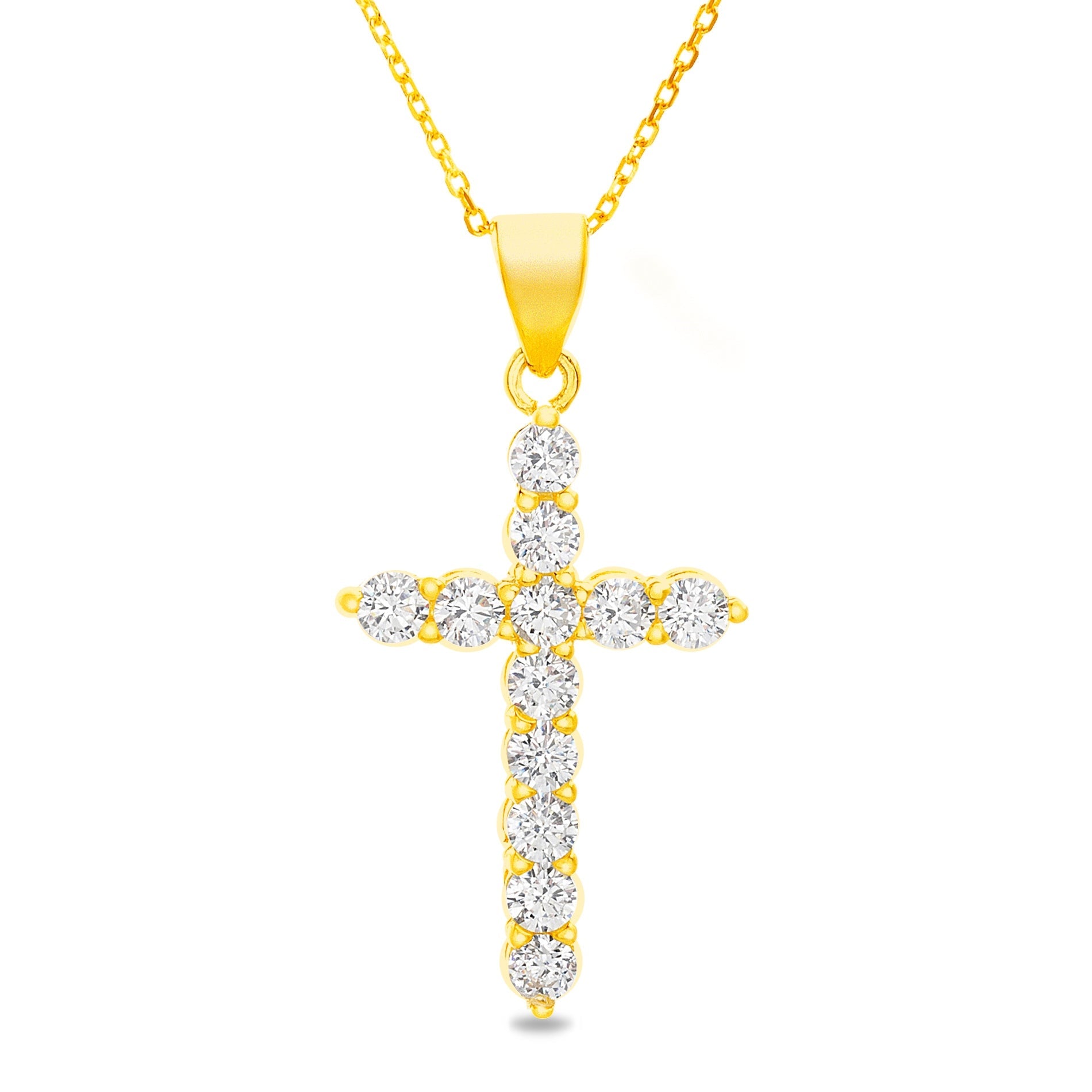 Collar cruz gold SOPHIE CROWN
