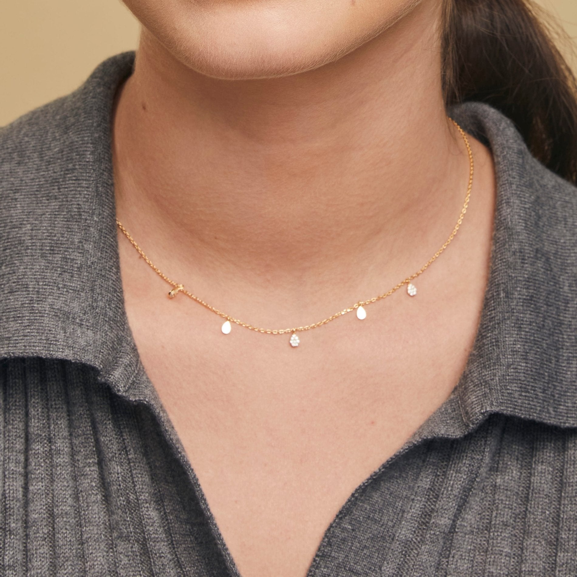 Collar drops SOPHIE CROWN