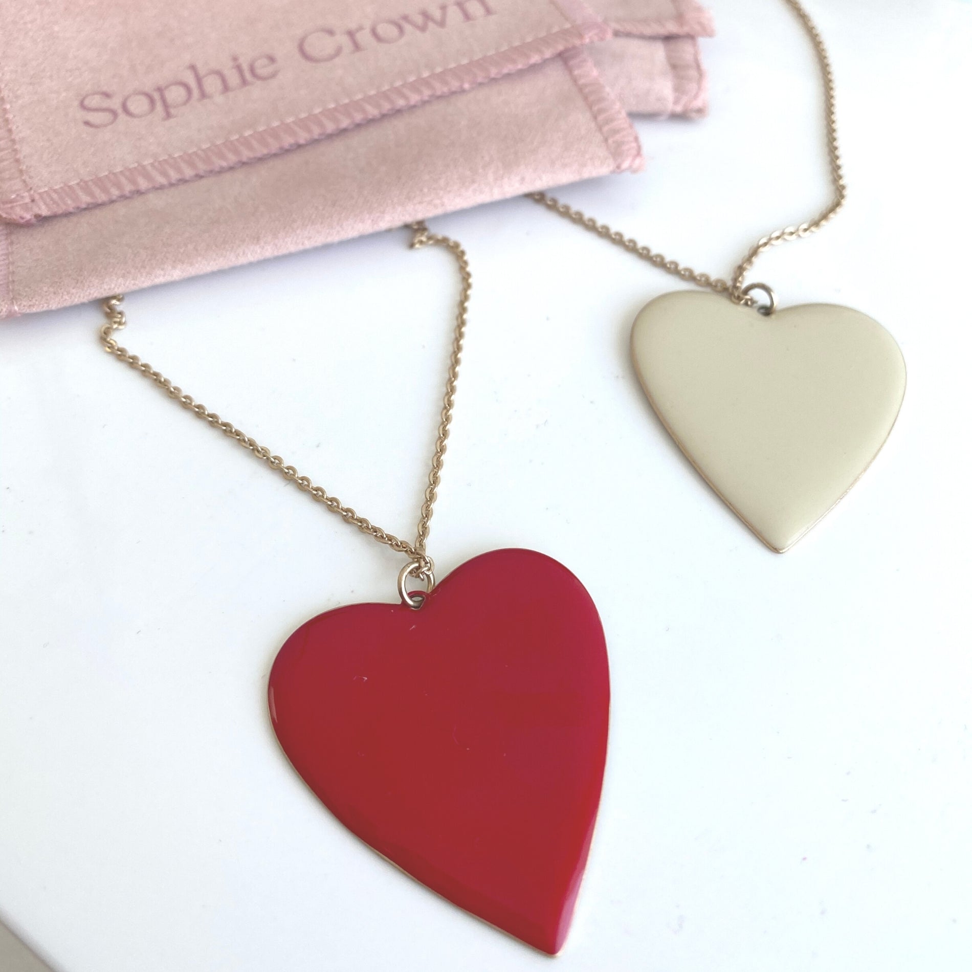 Collar largo Corazón SOPHIE CROWN