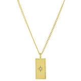 Collar placa astral SOPHIE CROWN