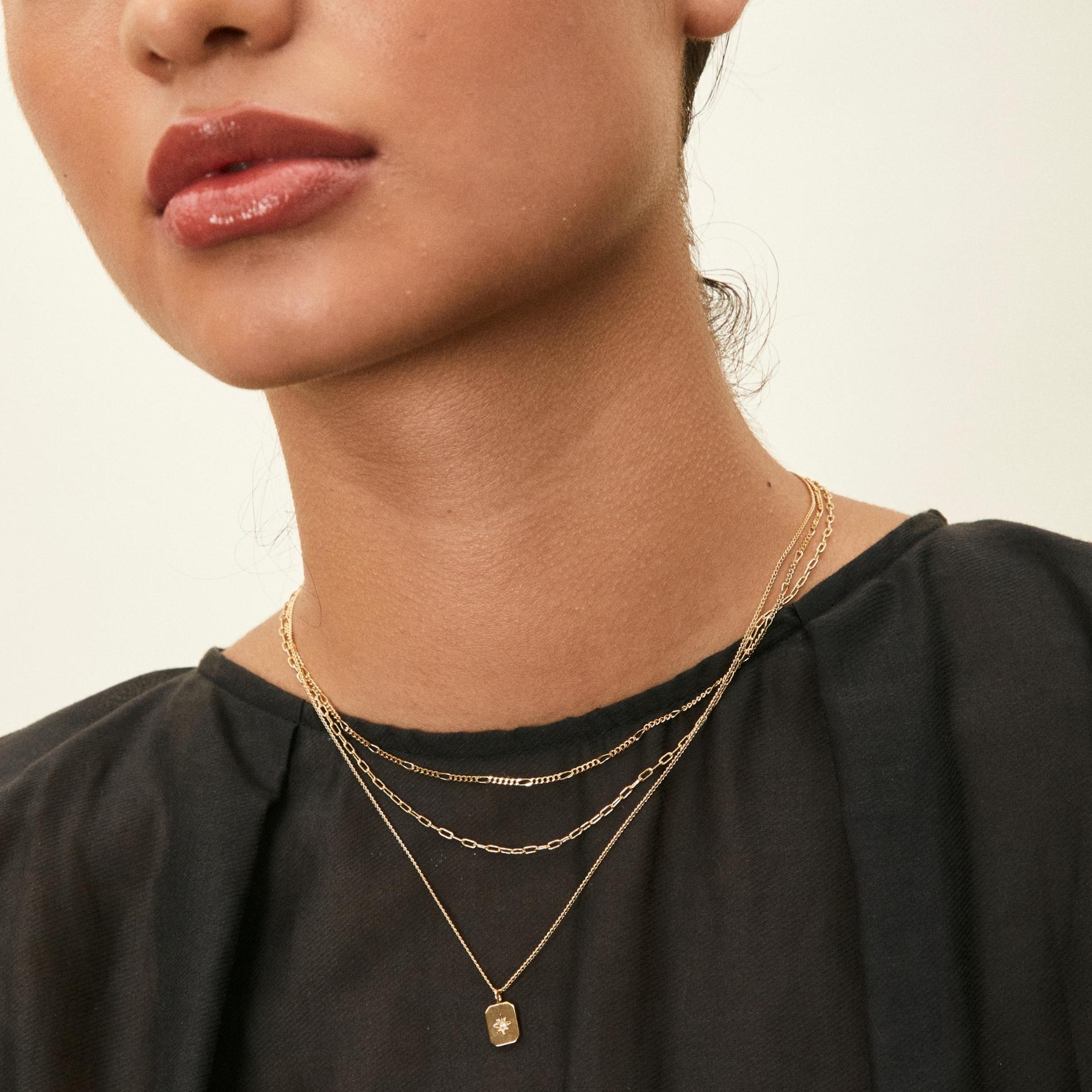 Collar triple star SOPHIE CROWN
