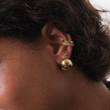 EARCUFF DOBLE VERA GOLD