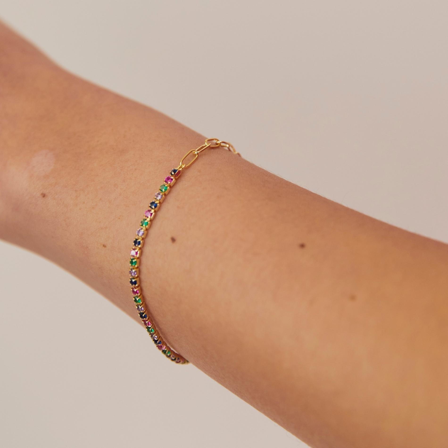 Pulsera Cinderella rainbow SOPHIE CROWN