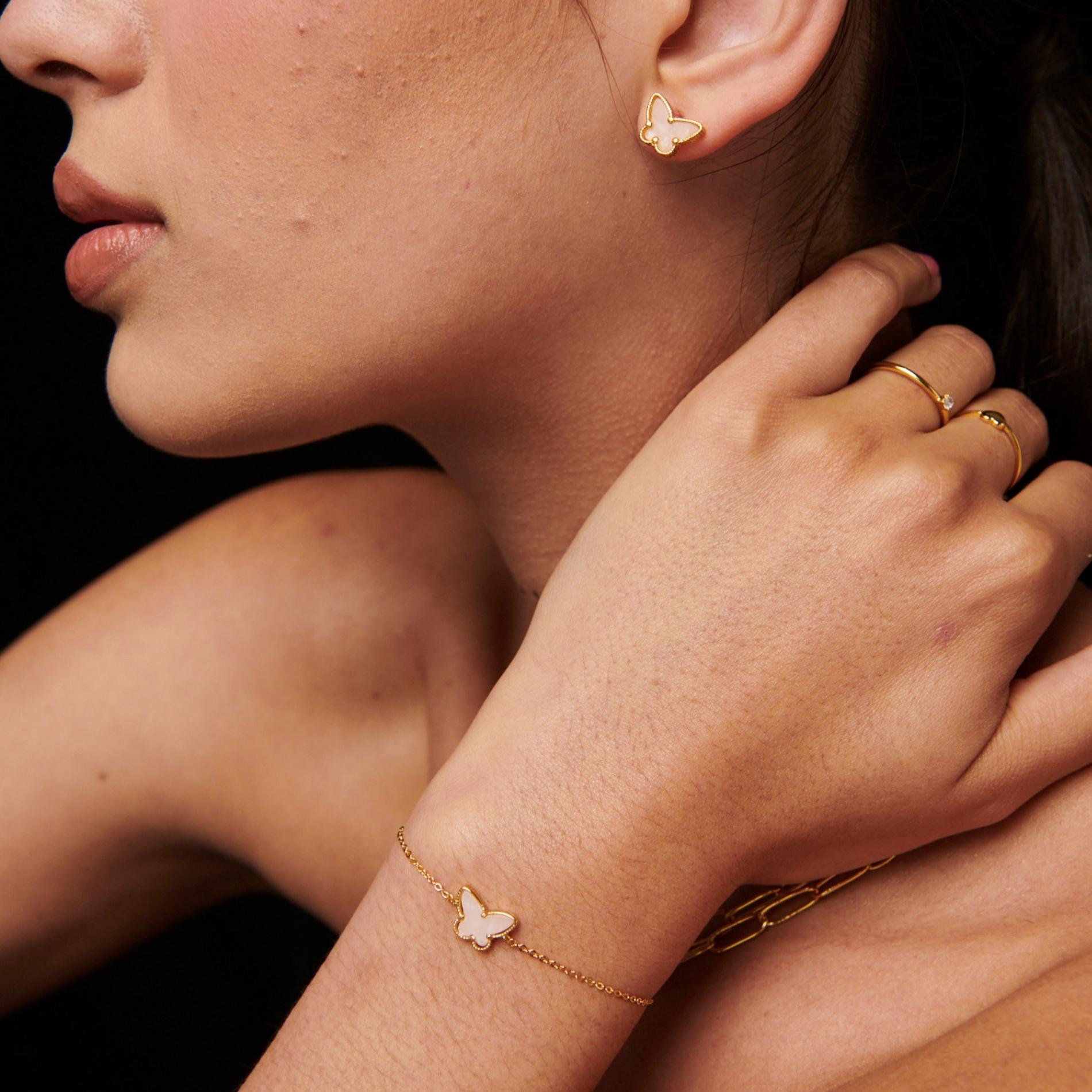 Pulsera Dafne Nude SOPHIE CROWN