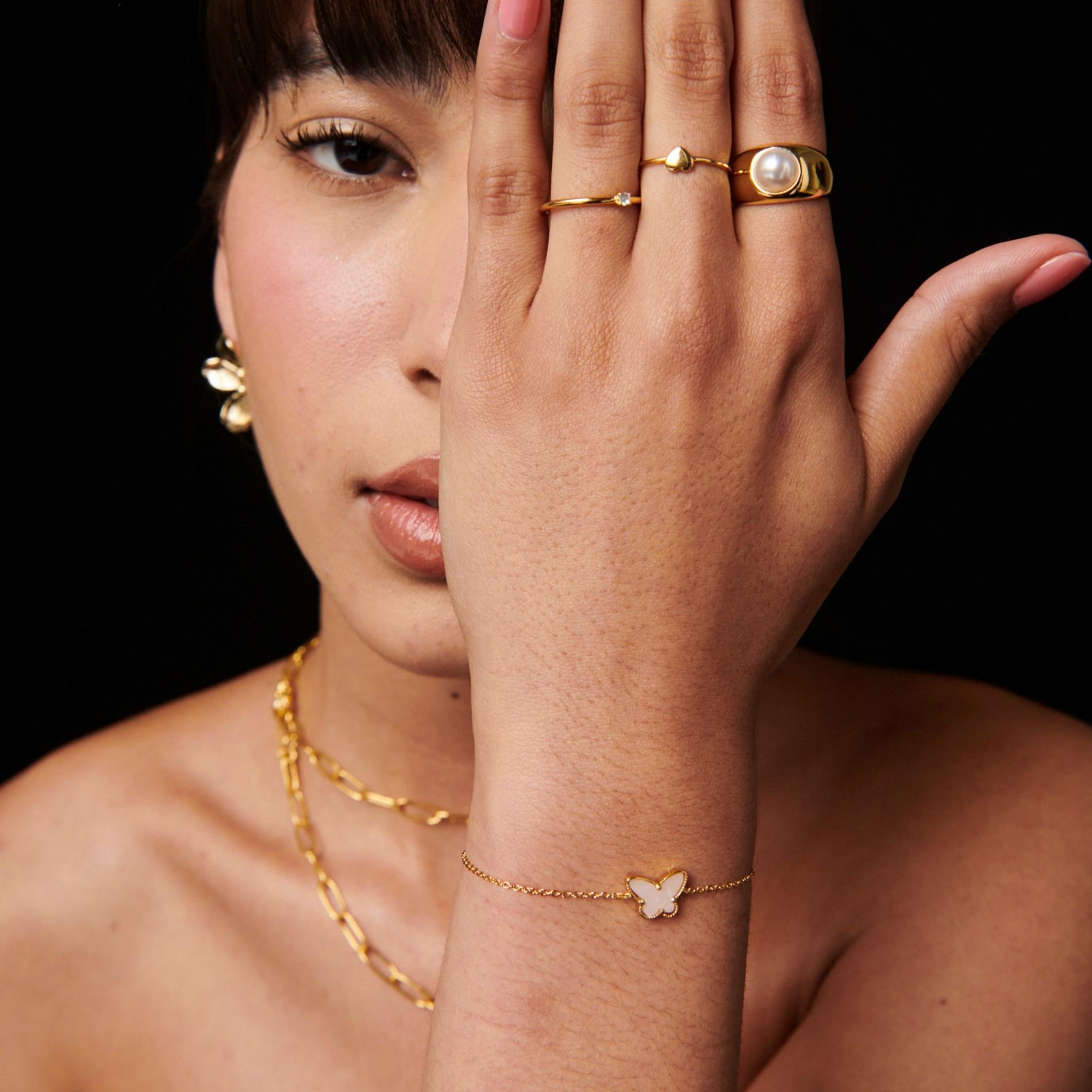 Pulsera Dafne Nude SOPHIE CROWN