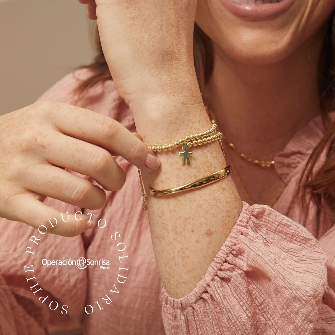 Pulsera Dije Boy Gold SOPHIE CROWN