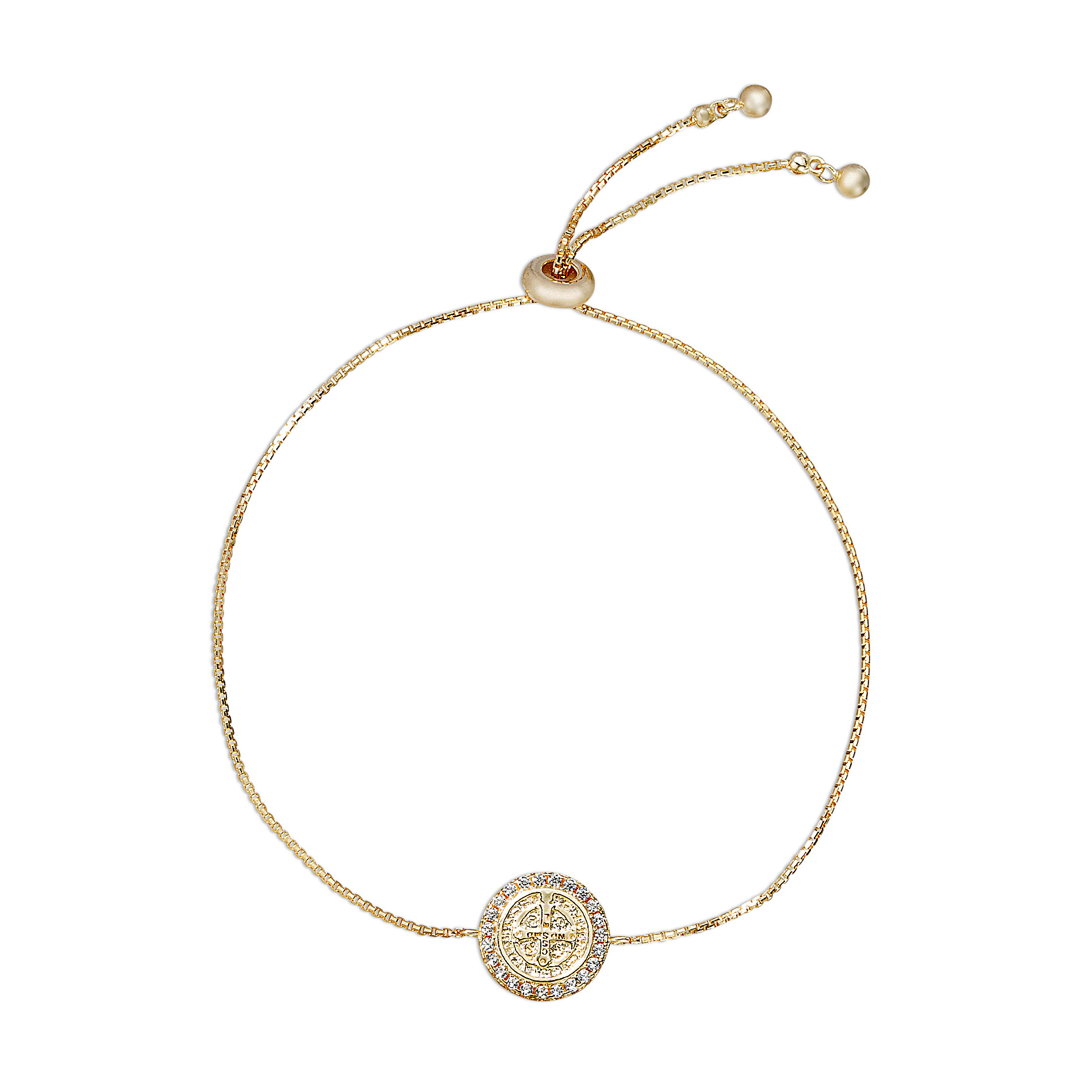 Pulsera Regulable Religiosa SOPHIE CROWN