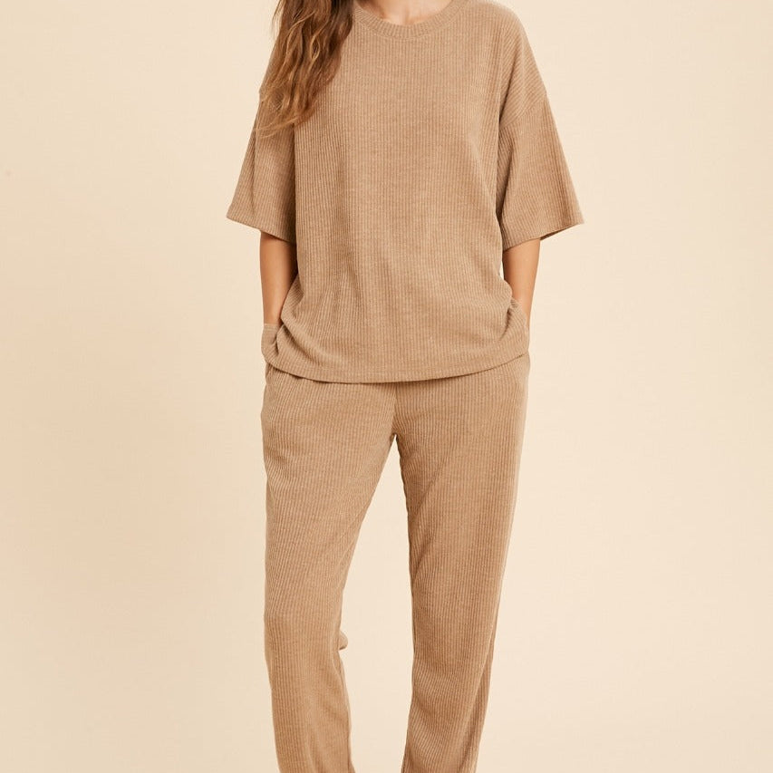 SET COMFY  FALL CAMEL SOPHIE CROWN