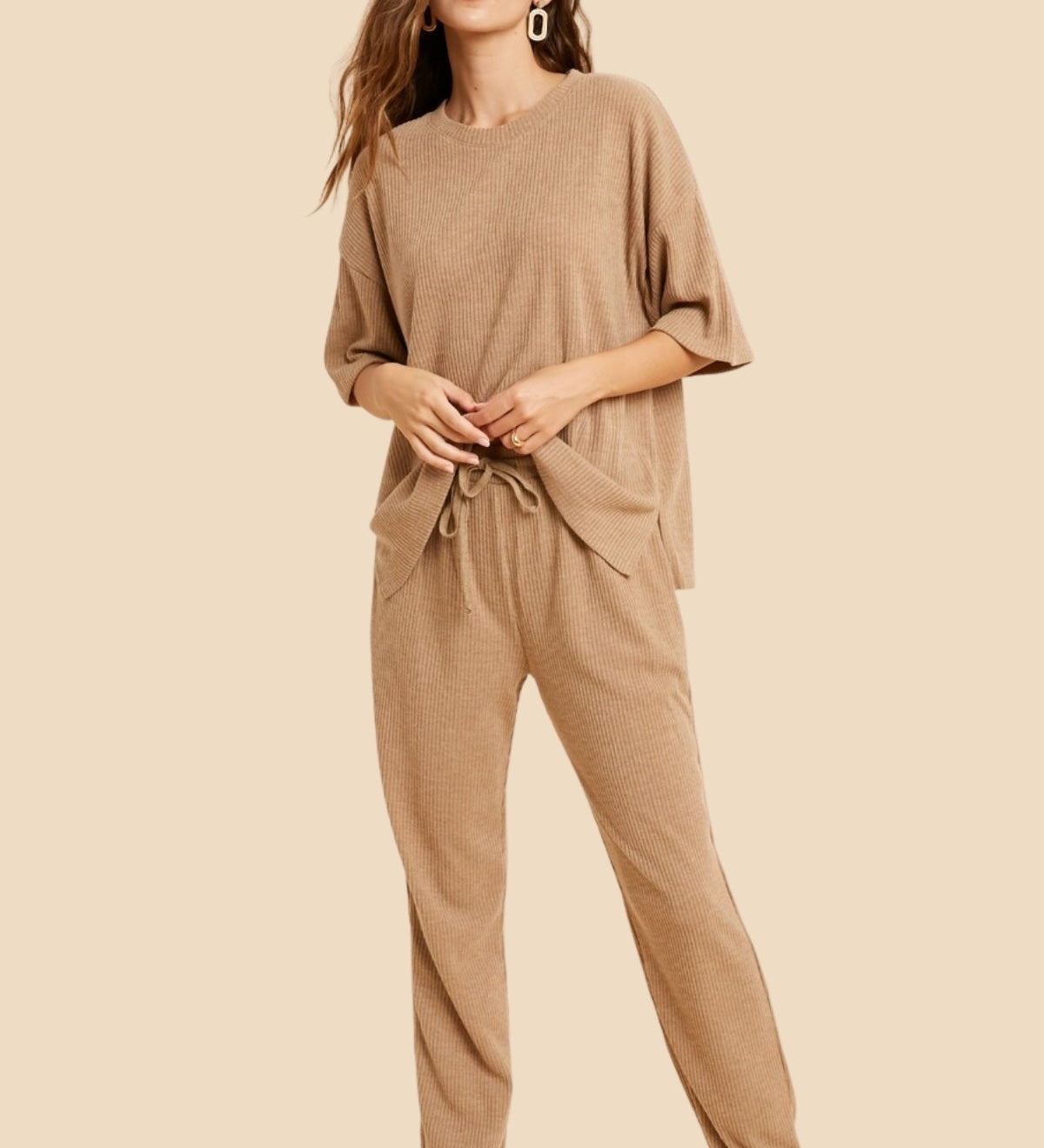 SET COMFY  FALL CAMEL SOPHIE CROWN
