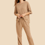 SET COMFY  FALL CAMEL SOPHIE CROWN