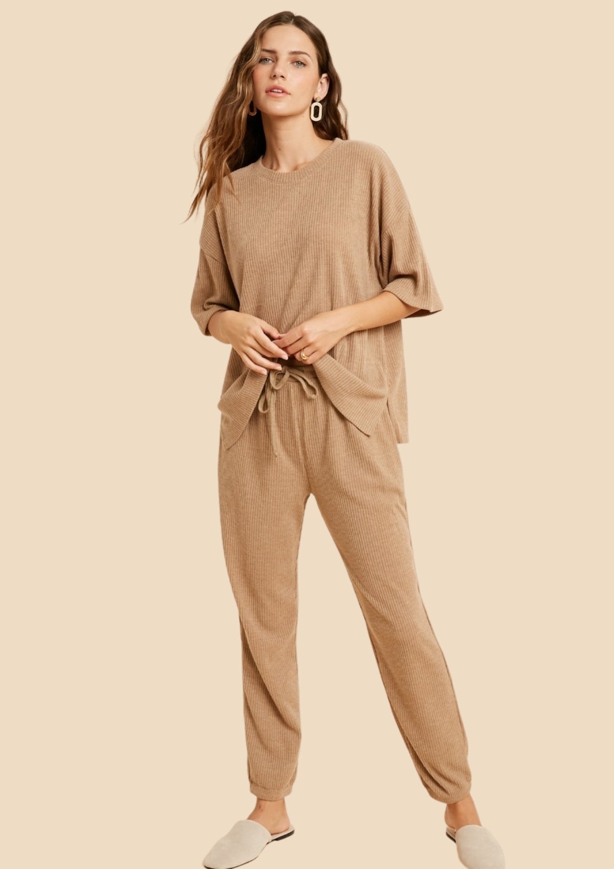 SET COMFY  FALL CAMEL SOPHIE CROWN