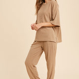 SET COMFY  FALL CAMEL SOPHIE CROWN