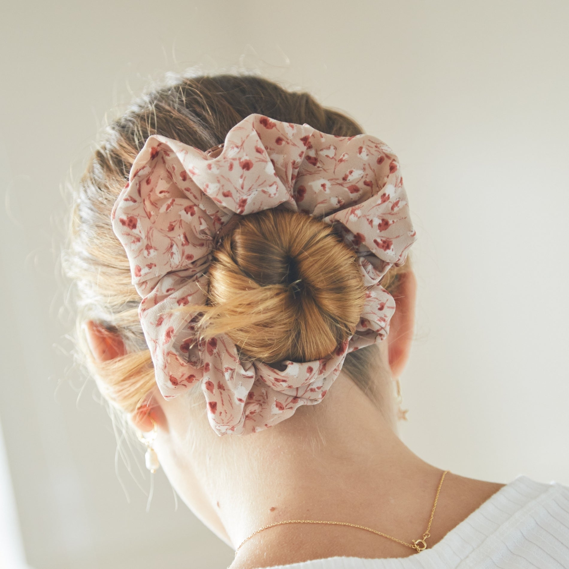 Scrunchie Vintage Flower SOPHIE CROWN