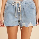 Short Denim Azul SOPHIE CROWN