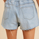 Short Denim Azul SOPHIE CROWN