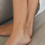 Tobillera Duo Heart SOPHIE CROWN
