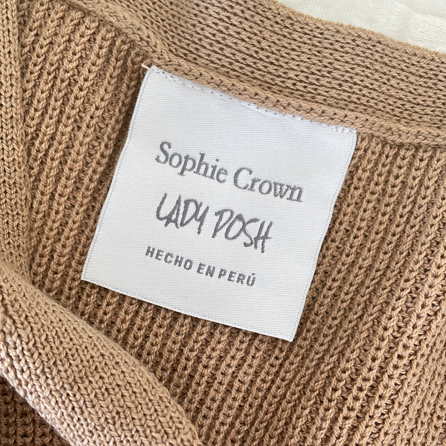 VESTIDO SUMMER DRESS BEIGE SOPHIE CROWN