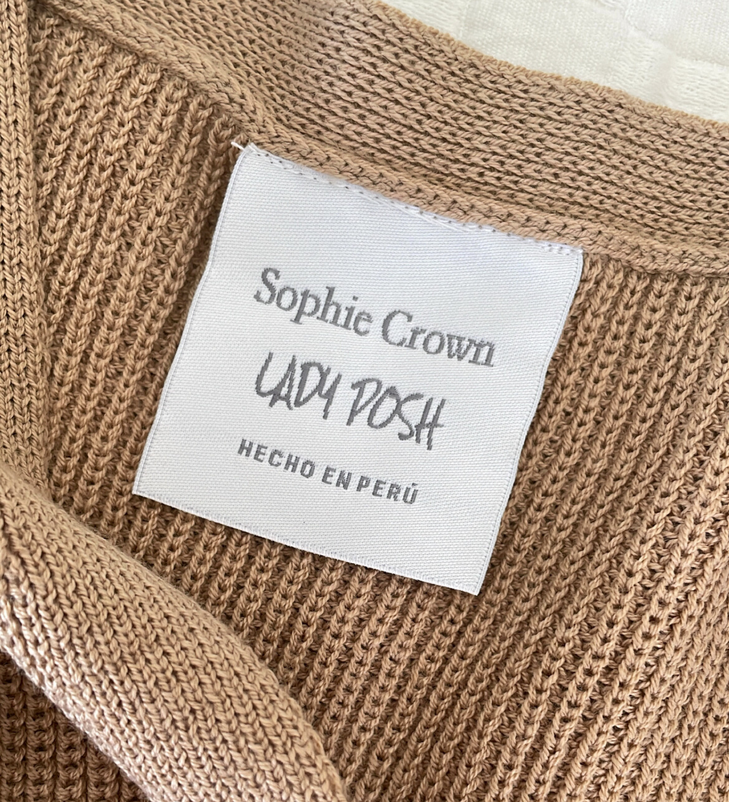 VESTIDO SUMMER DRESS BEIGE SOPHIE CROWN