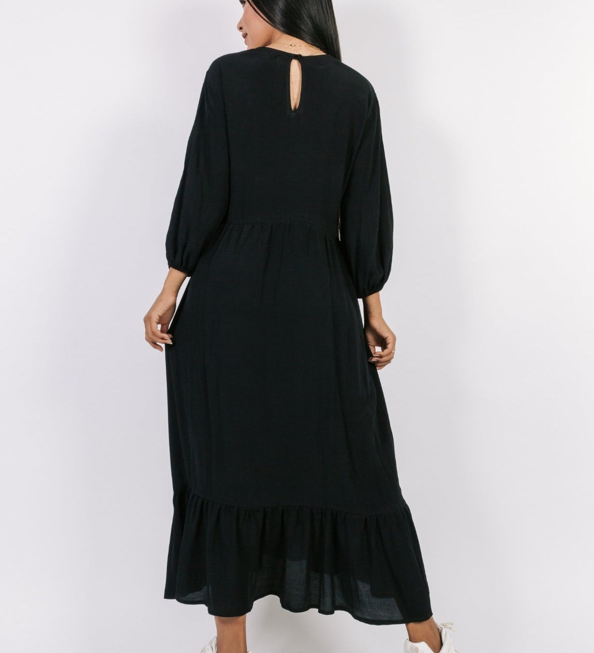 Vestido Emma All black SOPHIE CROWN