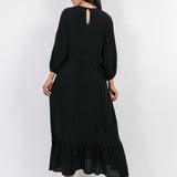 Vestido Emma All black SOPHIE CROWN
