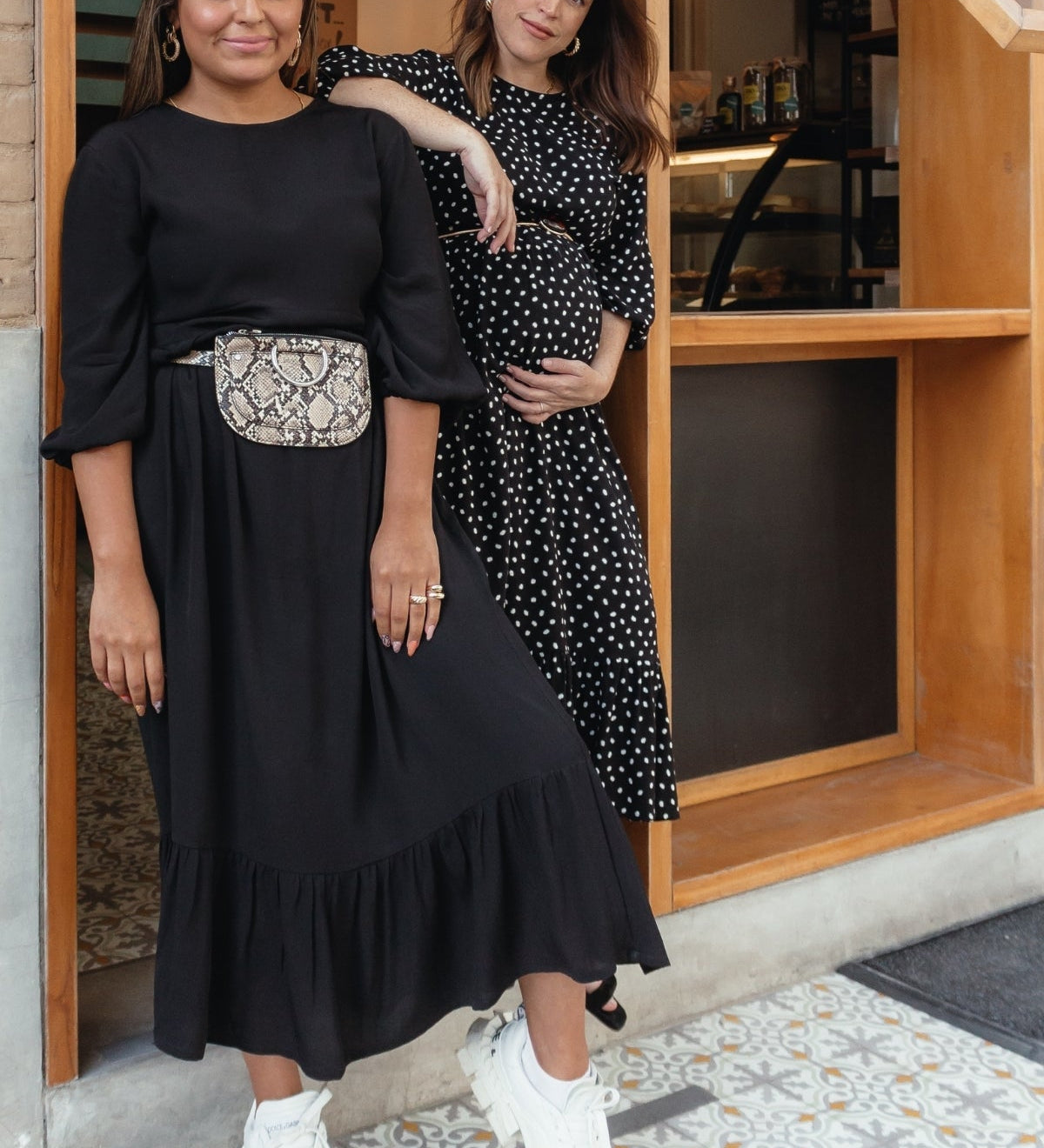Vestido Emma All black SOPHIE CROWN
