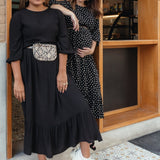 Vestido Emma All black SOPHIE CROWN