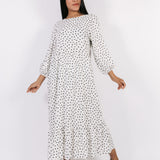 Vestido Emma Blanco Spots SOPHIE CROWN