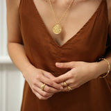 Vestido Holiday Tierra Ocre SOPHIE CROWN