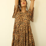 Vestido Leopardo SOPHIE CROWN