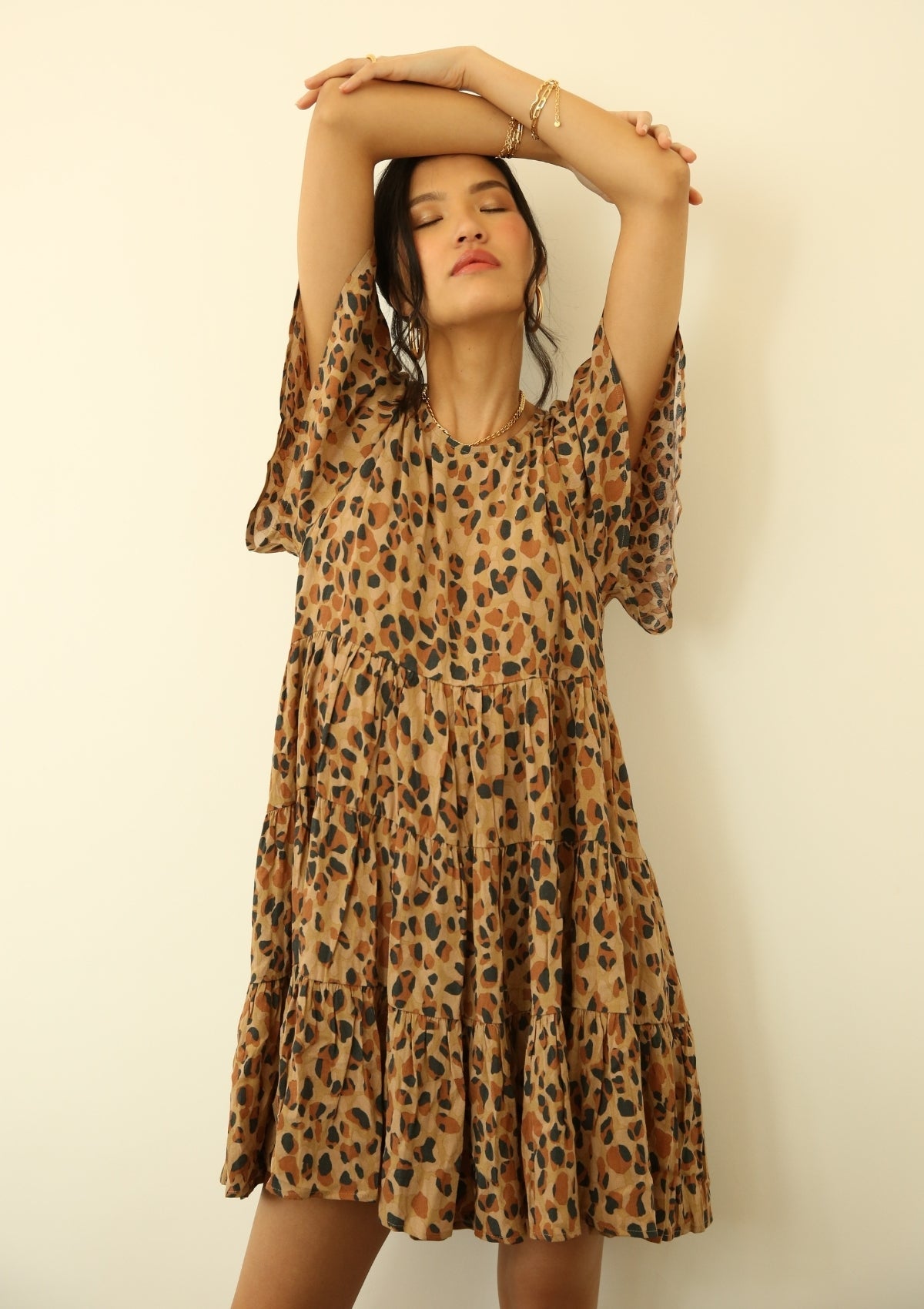 Vestido Leopardo SOPHIE CROWN