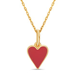 DIJE CORAZÓN ROJO