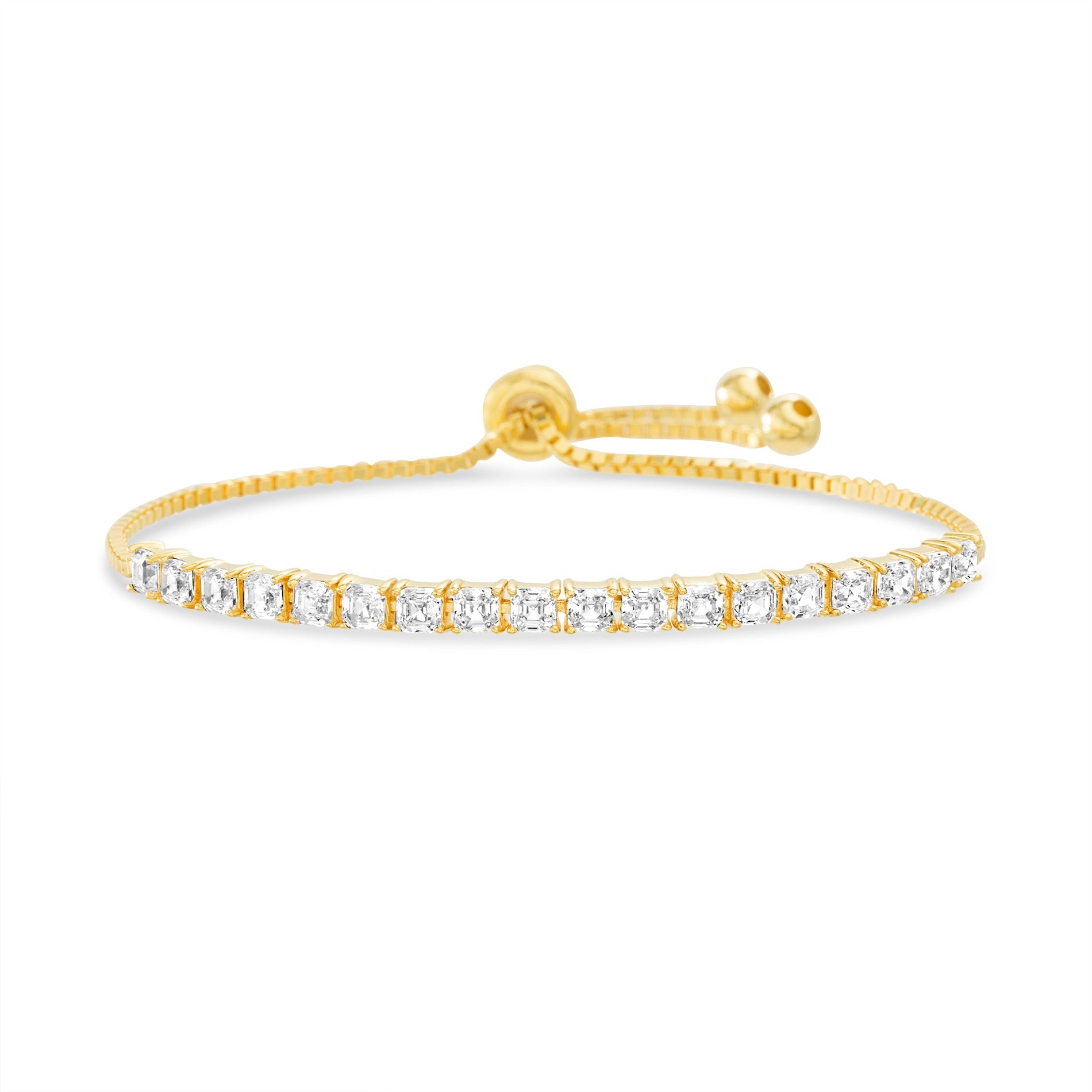 pulsera regulable full cristales gold SOPHIE CROWN