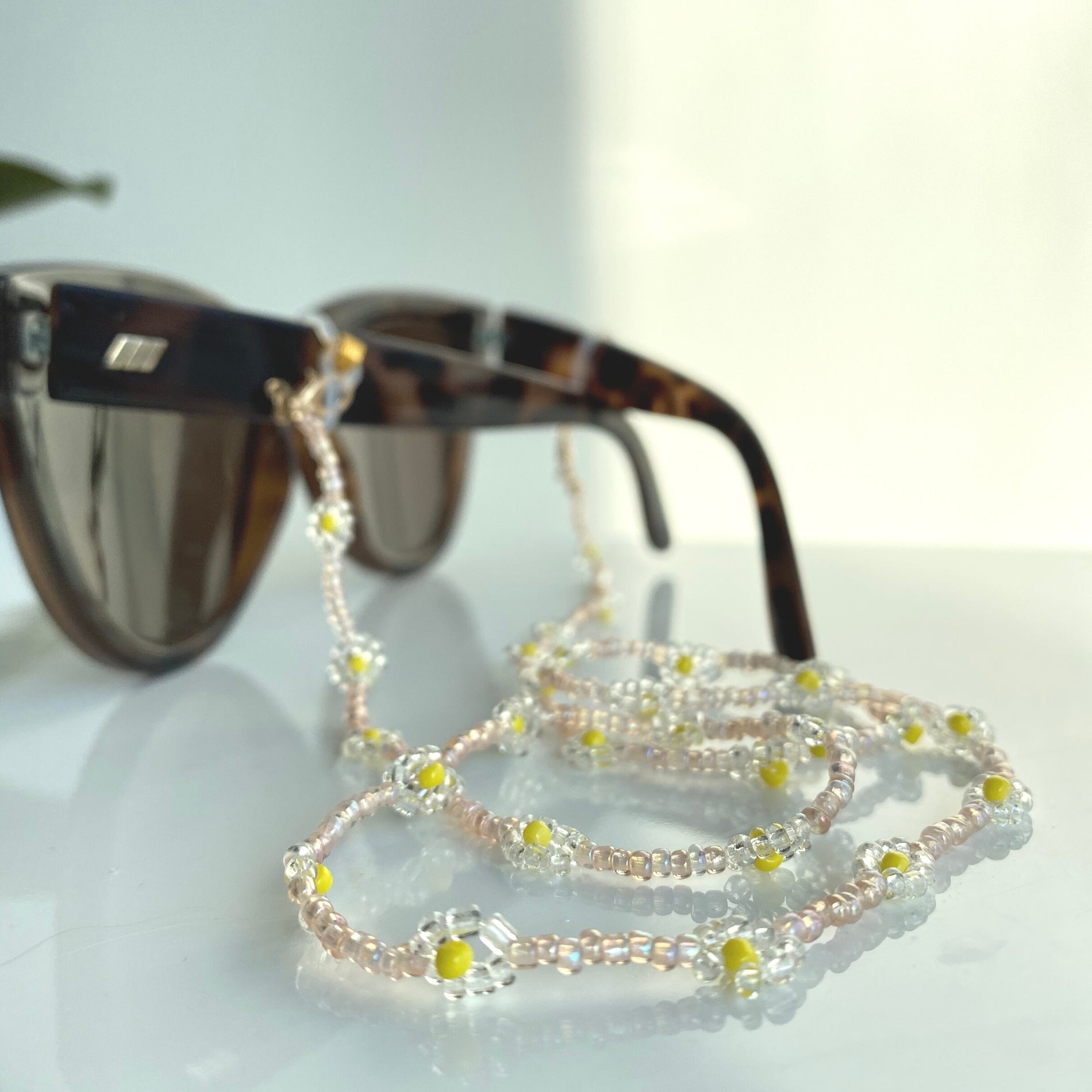 sujetador de lentes pink flower SOPHIE CROWN