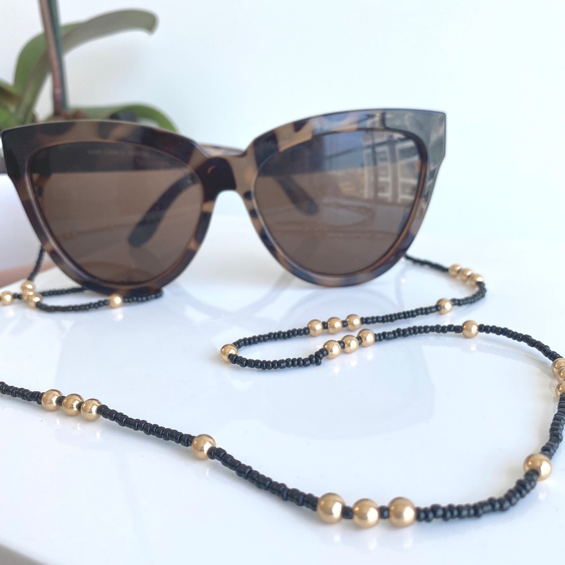 sujetador de lentes vintage black SOPHIE CROWN